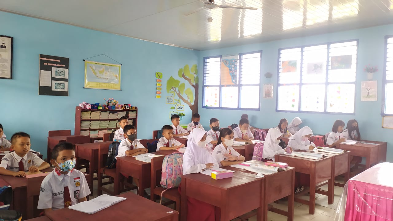 Hari Pertama Masuk Usai Libur Panjang, Aktivitas Belajar Sekolah di OKI Langsung Normal