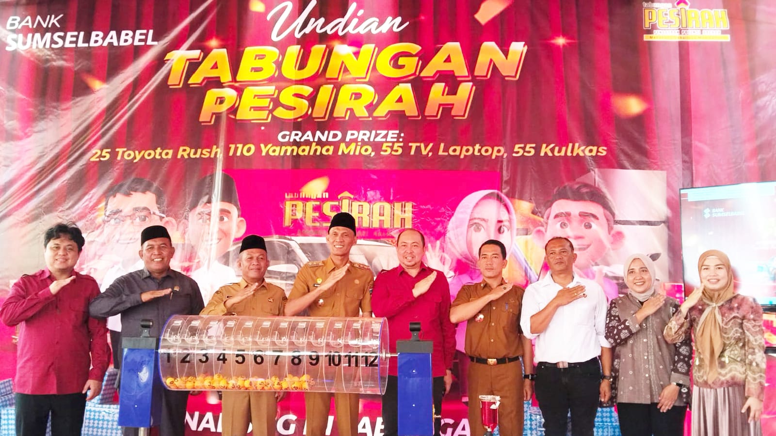Undian Pesirah 2026 Bank Sumsel Babel Muara Rupit, Siapa Saja Pemenangnya?