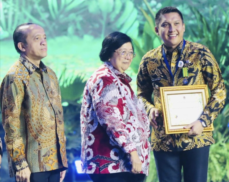 Kabupaten Ogan Ilir, Raih Penghargaan Progam Kampung Iklim Tahun 2024 dari Menteri LHK RI