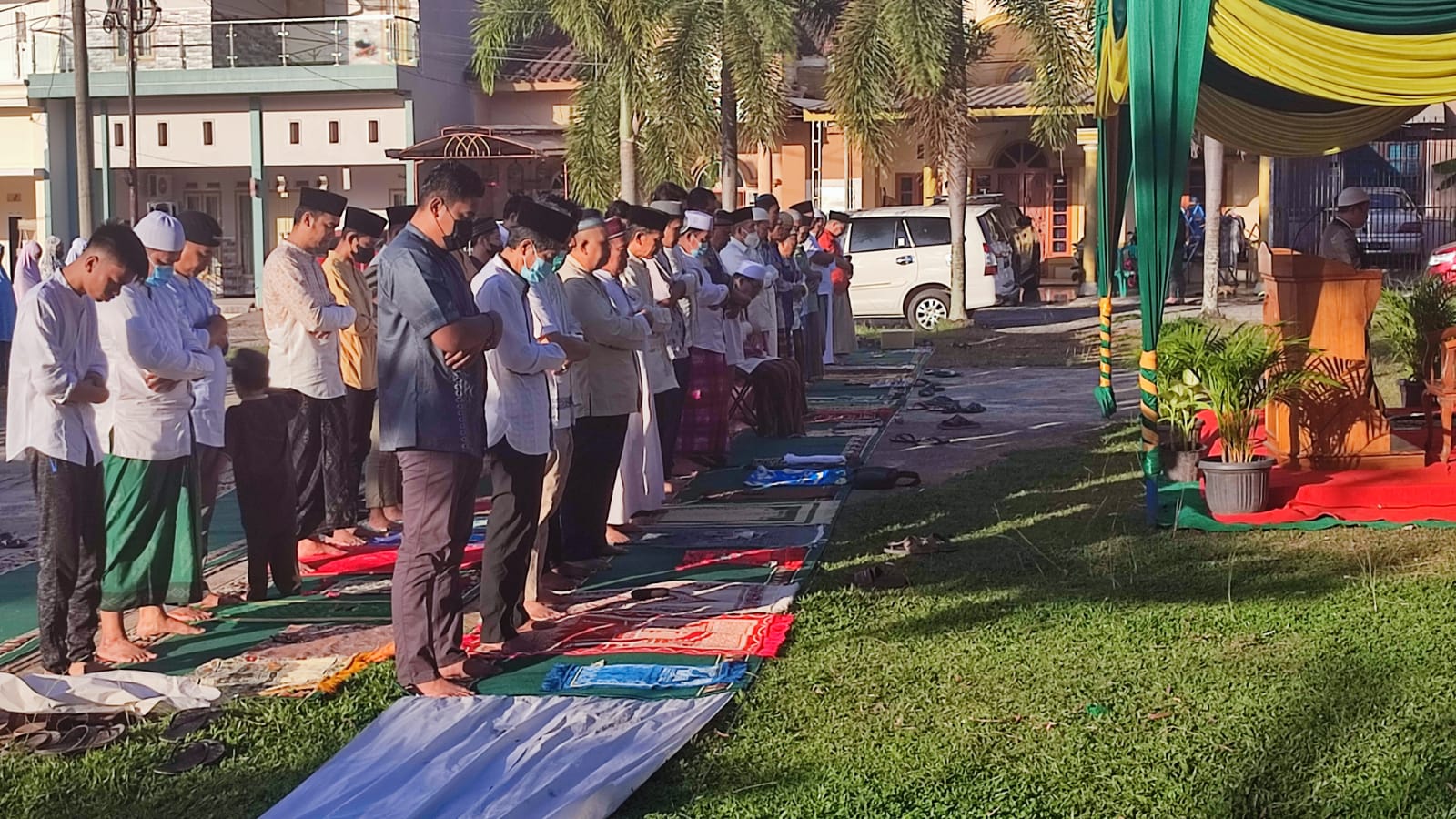 Warga Muhammadiyah Laksanakan Salat Iduladha