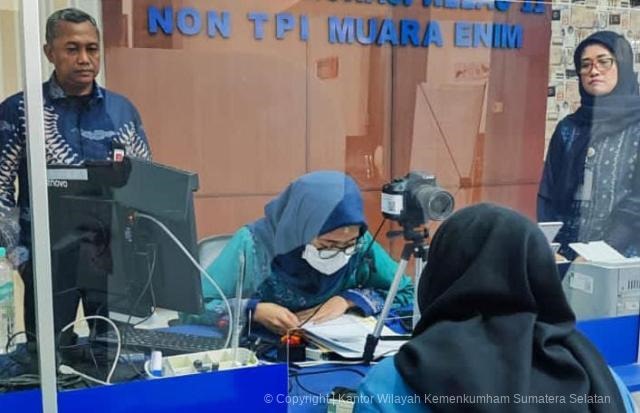 Dua Kantor Imigrasi di Sumatera Selatan Terapkan Tarif PNBP Baru Layanan Keimigrasian