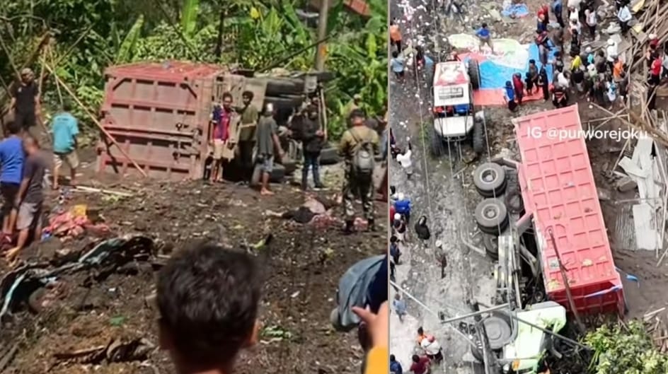 Tragis Truk Pasir Tabrak Angkot, 11 Rombongan Guru TK Meninggal Dunia