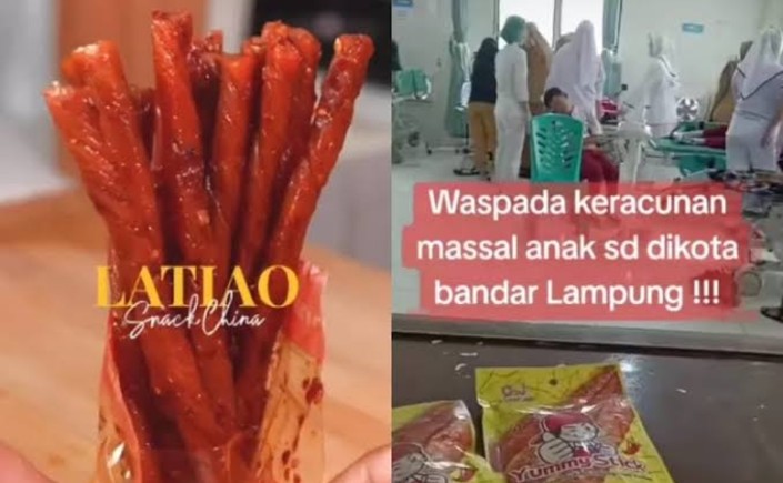 Jajanan Latiao Mengandung Bakteri Berbahaya, Bila Dibiarkan Bisa Berdampak Fatal Bagi Anak-Anak