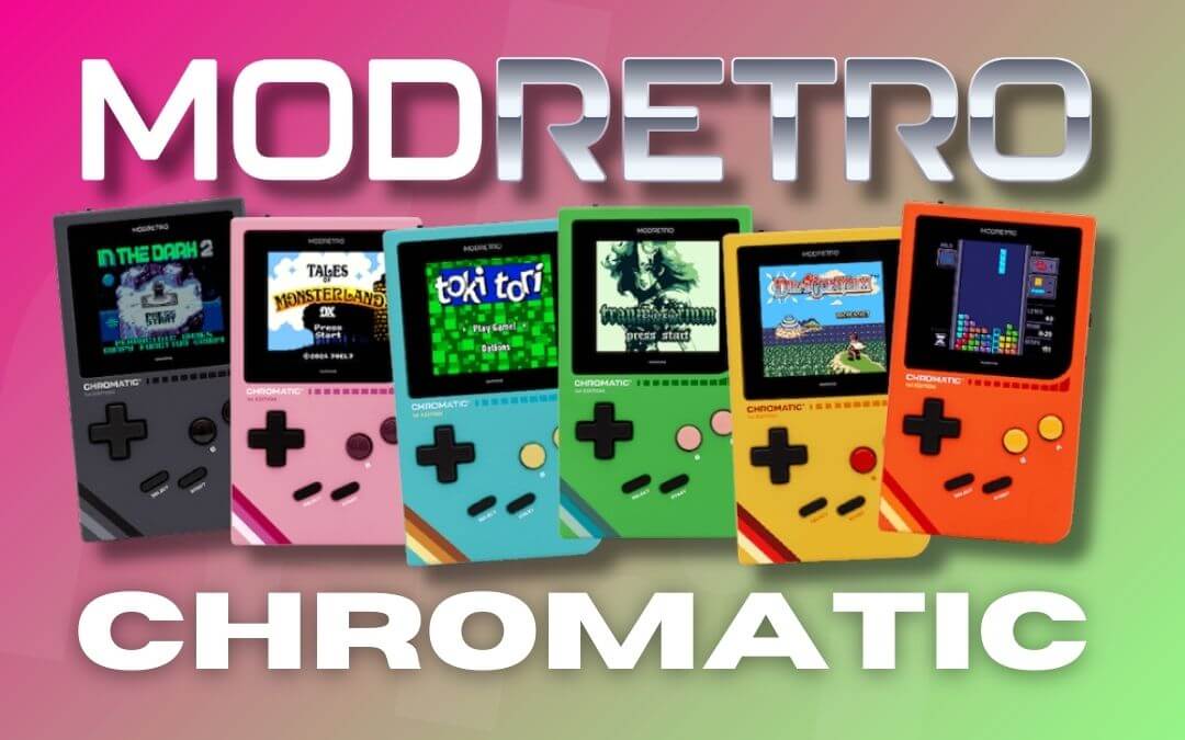 ModRetro Segera Rilis Chromatic, Perangkat Genggam Gaming yang Terinspirasi dari Game Boy