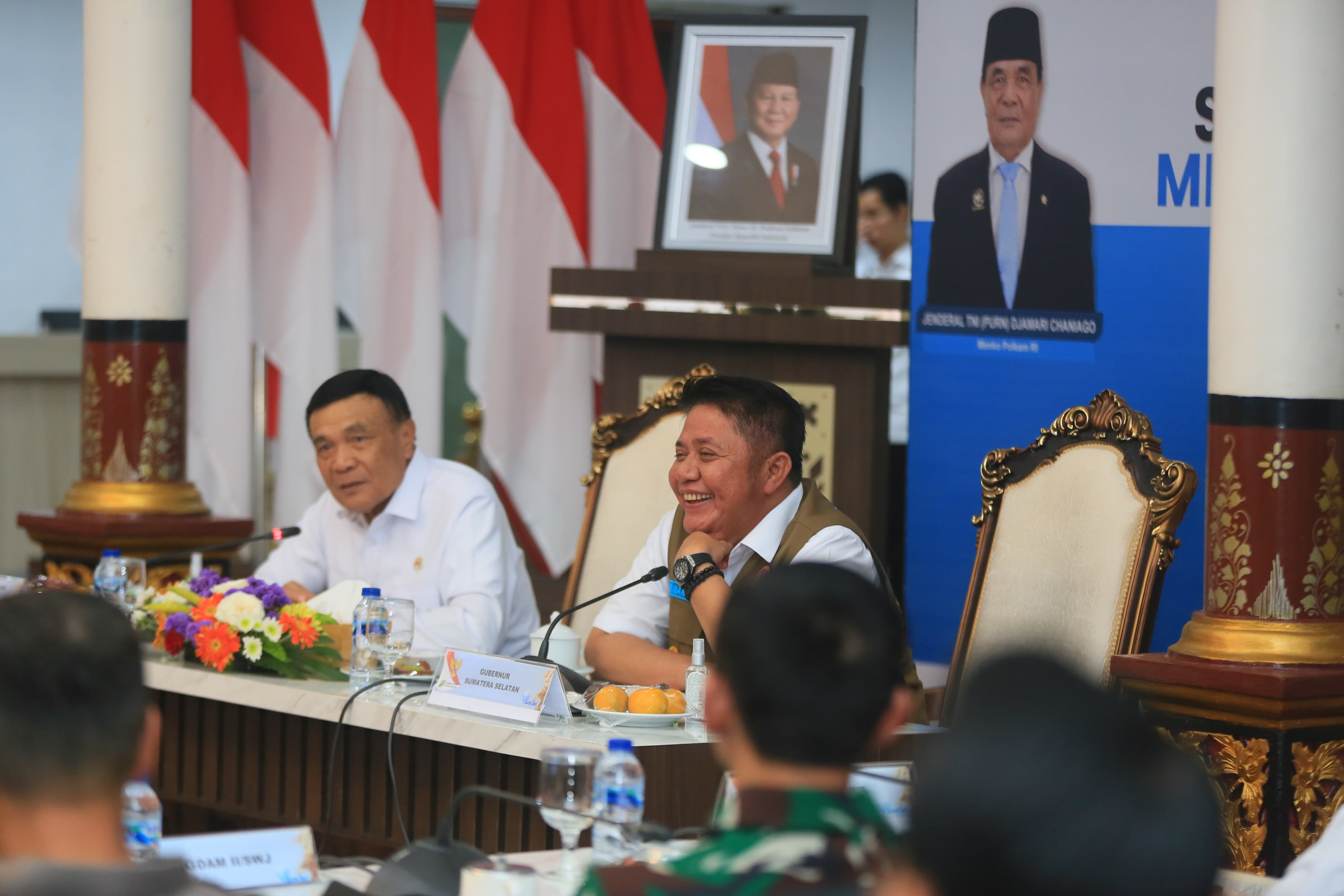 Pesan Menko Polkam di Sumsel: Jaga Kondusivitas, Jangan Terprovokasi