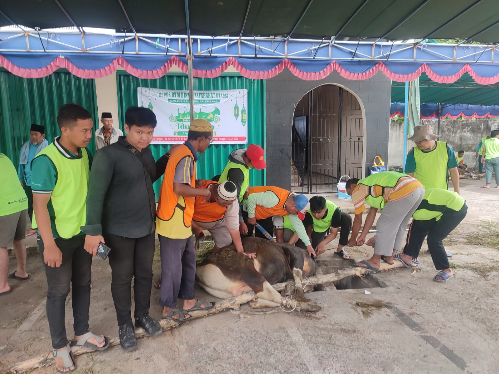 Muhammadiyah Balayudha Palembang, Tebar 1.000 Kupon Daging Kurban untuk Warga Sekitar 