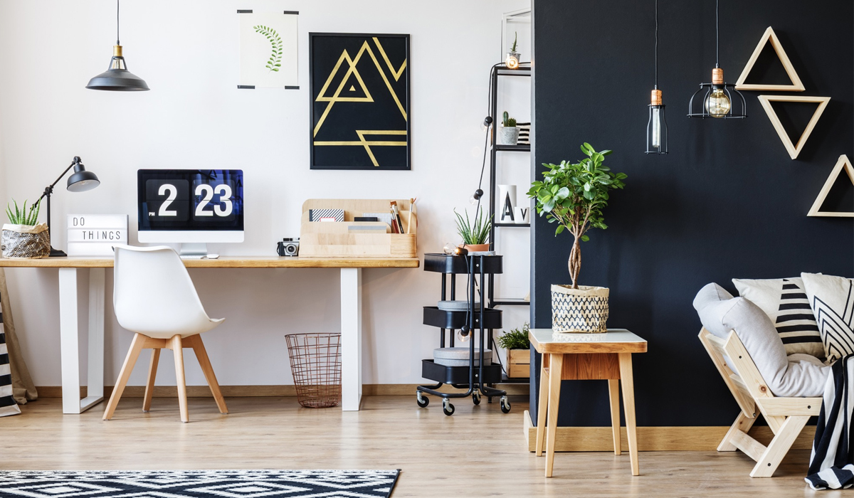 6 Referensi Desain Ruangan Kerja di Rumah, Meningkatkan Produktivitas dan Kenyamanan