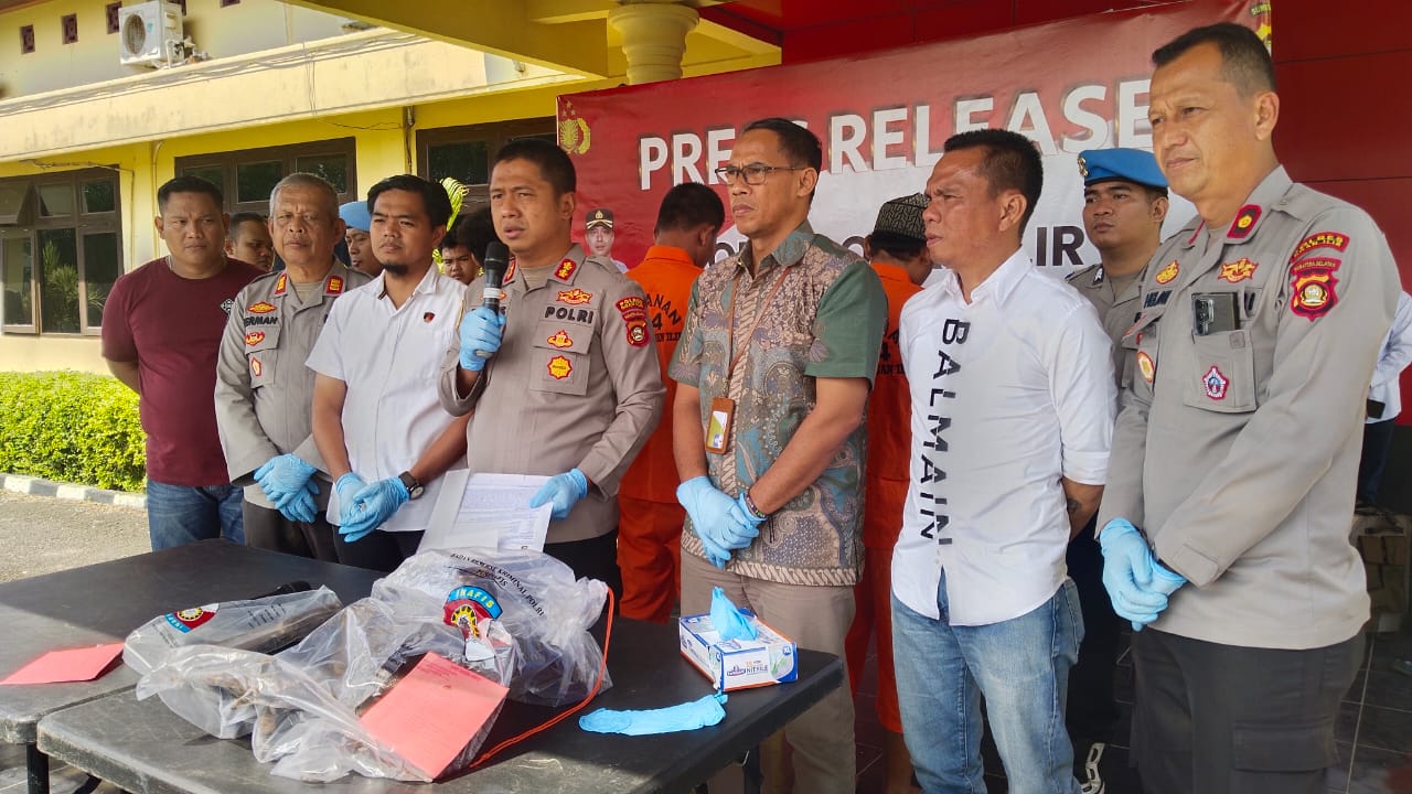 Polres Ogan Ilir Buru Otak Pelaku Pencurian Minyak Pertamina, yang Kabur Saat Operasi Tangkap Tangan