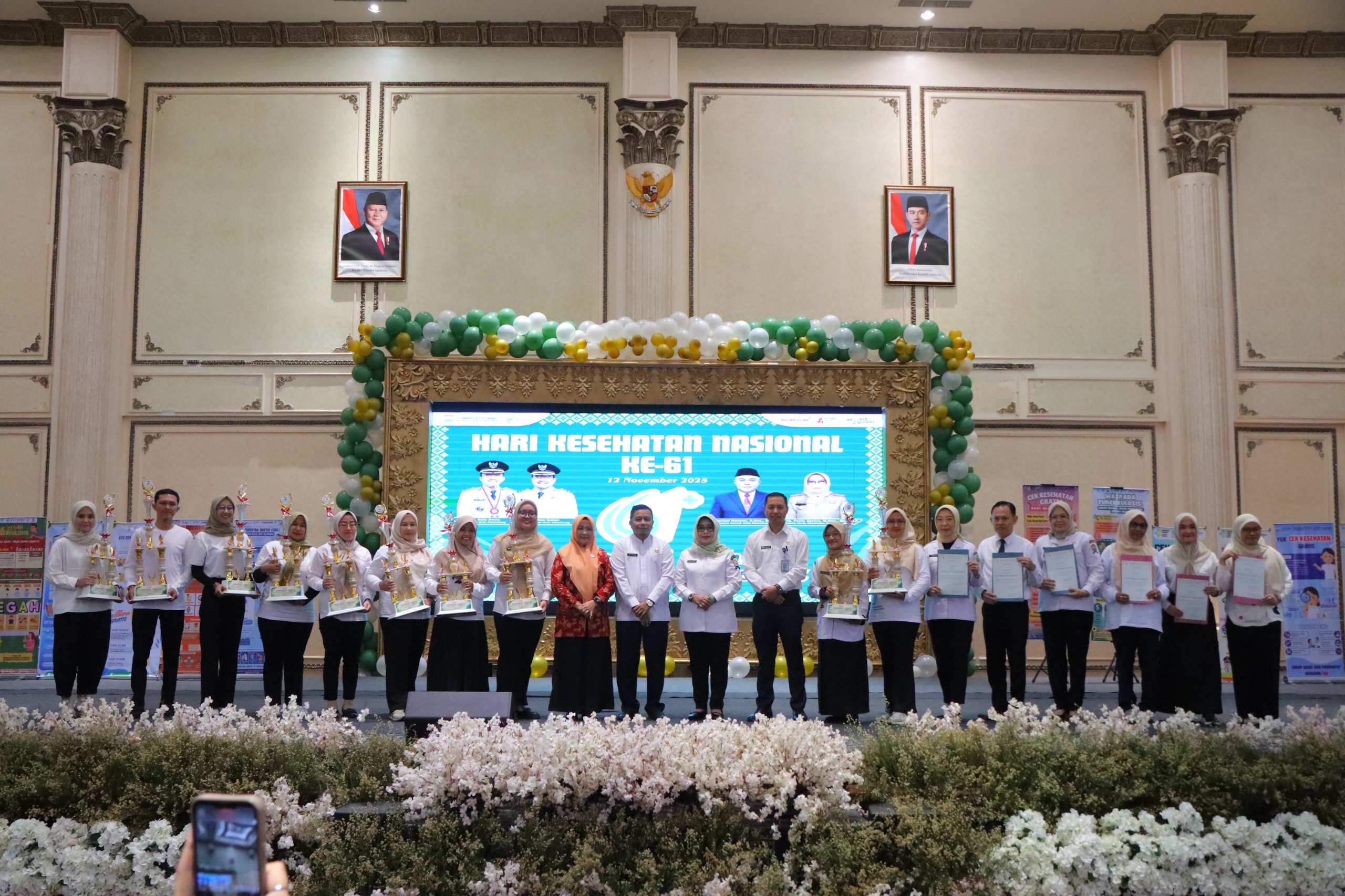 Peringatan HKN ke-61, Pemkot Palembang Ajak Warga Gelorakan Pola Hidup Sehat