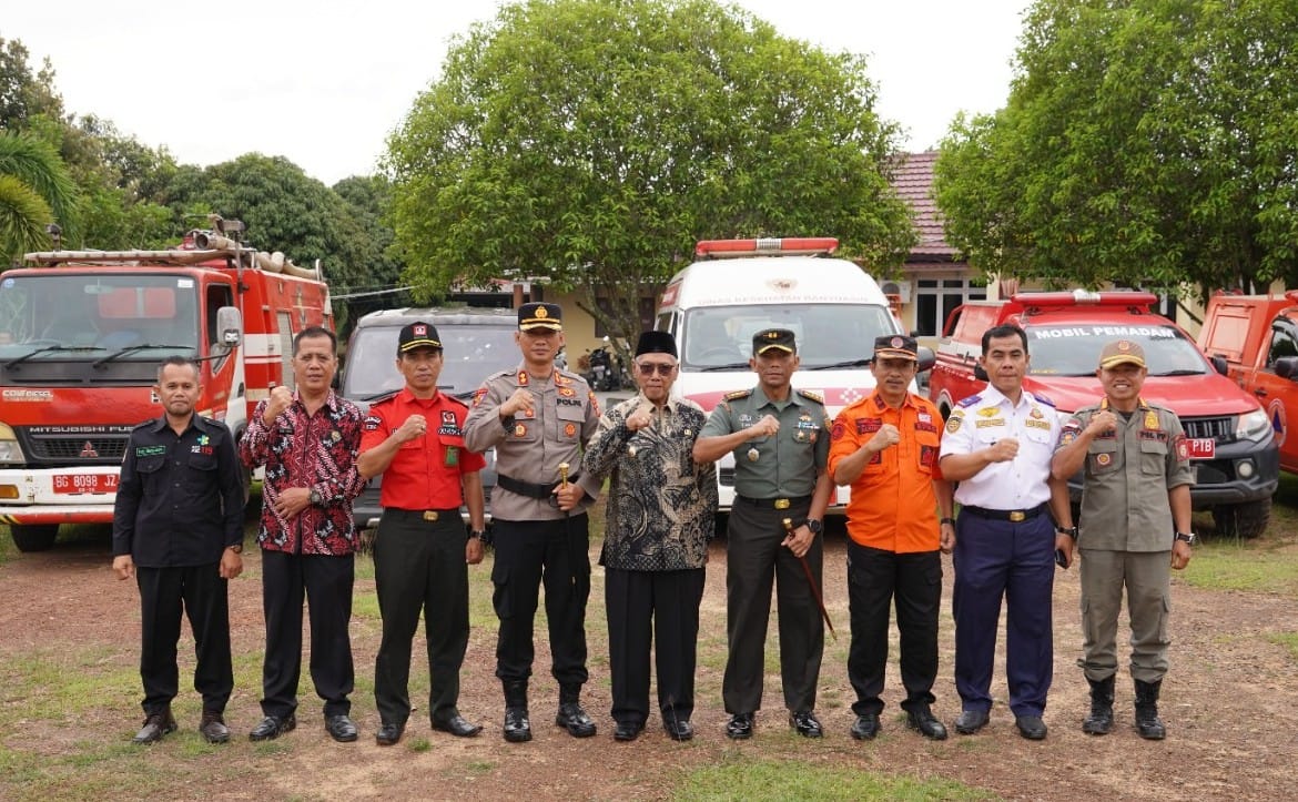 Pemkab Banyuasin Gelar Apel Bersama Siaga Karhutla, Antisipasi Peristiwa Tahun 2015 Tidak Terulang 