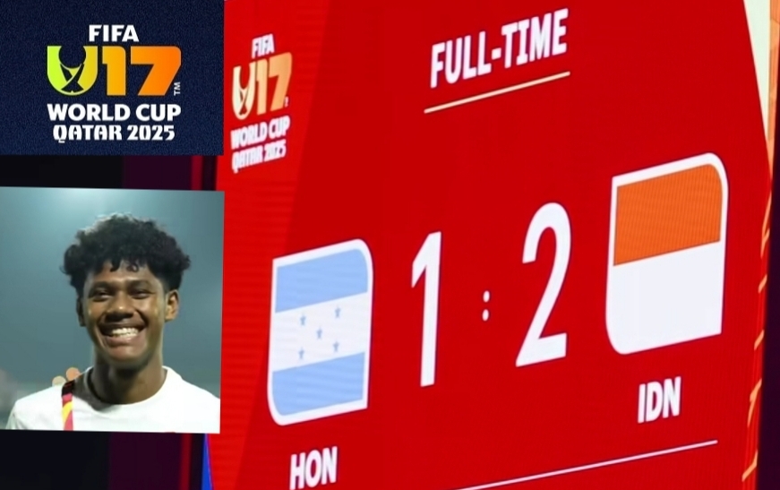 Gol Spektakuler Fadly Alberto! Timnas Indonesia Taklukkan Honduras, Buka Jalan ke 32 Besar Piala Dunia U-17