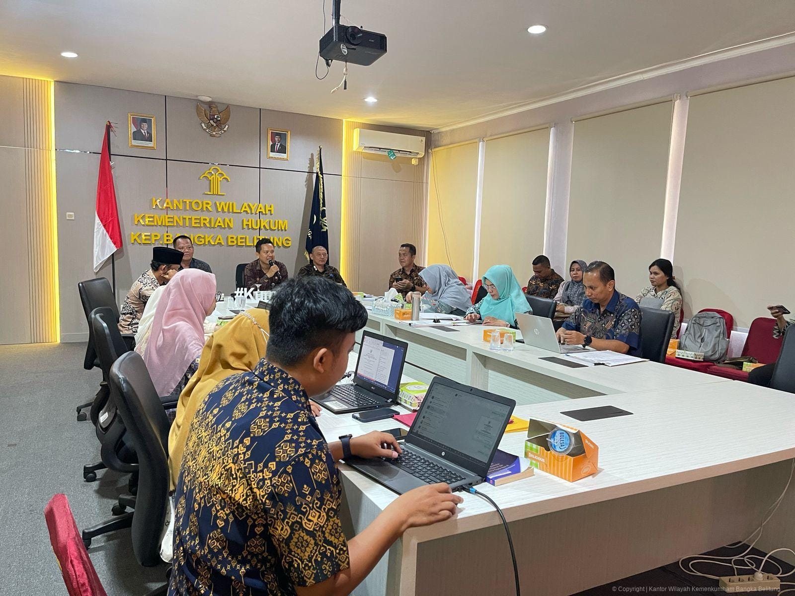 Kemenkum Babel Gelar Rapat Penting untuk Penyempurnaan Tiga Ranperda Kabupaten Bangka Barat