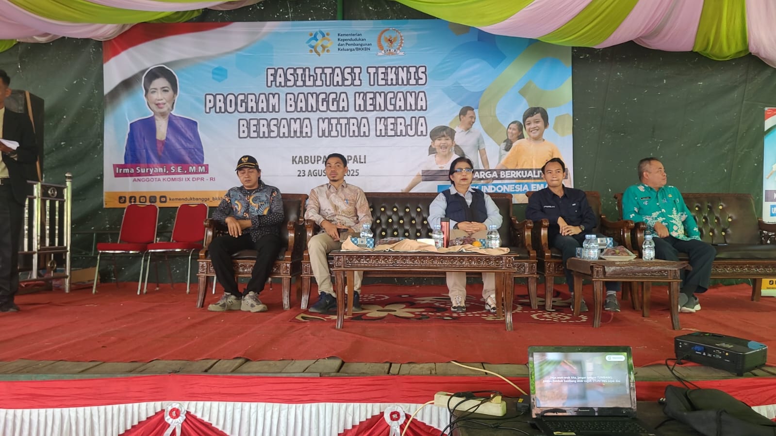 BKKBN dan Irma Suryani Gelar Kampanye KB dan Pencegahan Stunting di PALI