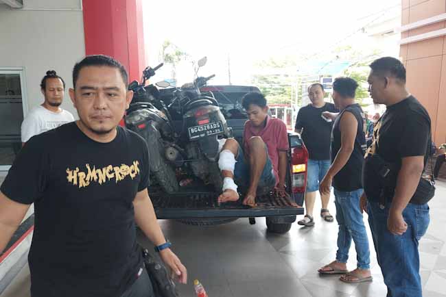 Belasan Kali Beraksi di Palembang, Komplotan Pelaku Curanmor Ditembak Polisi 