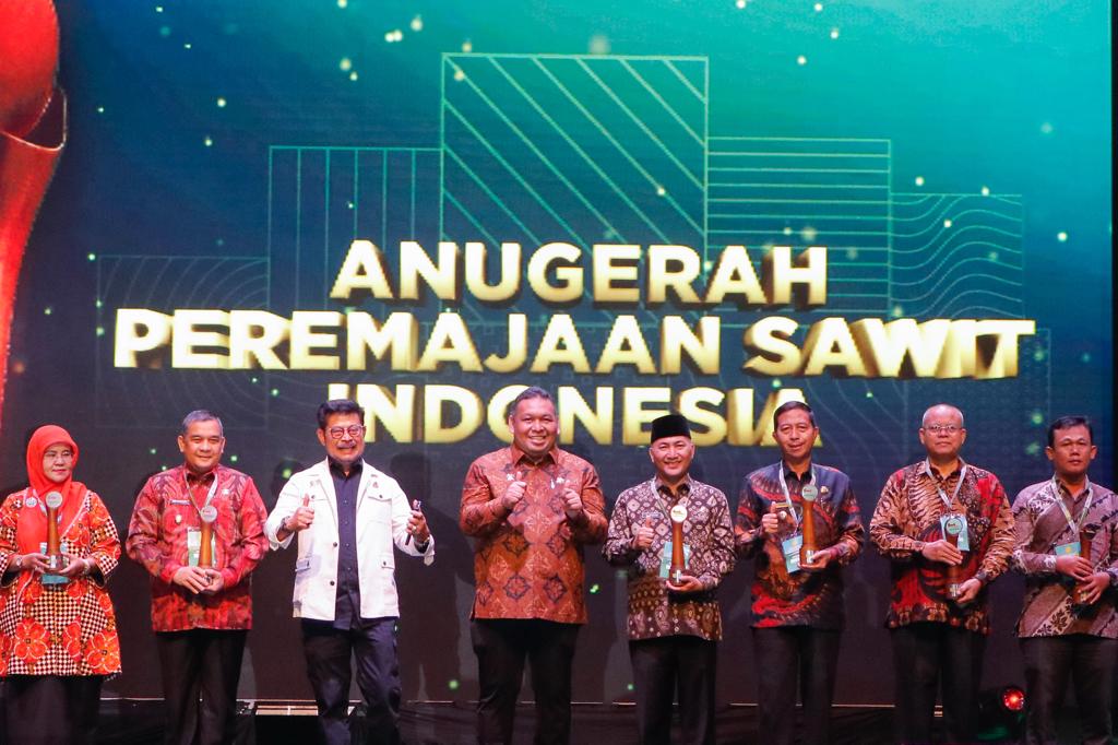 Program PSR Kabupaten Muba Diganjar Penghargaan Menteri Pertanian, Sukses Replanting 19.186 Ha Lahan Sawit