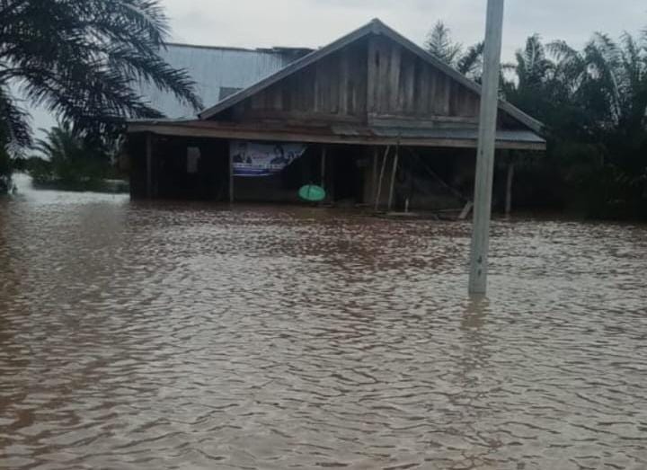 Banjir Masih Melanda Muratara dan Mura, Debit Air Sungai Musi Dalam Lagi