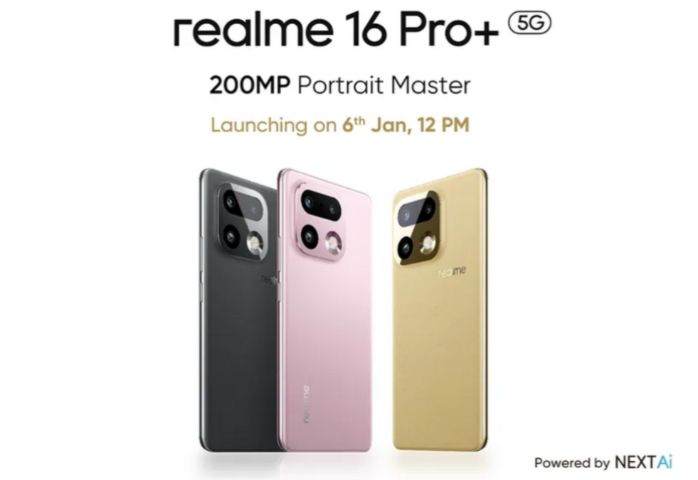 Realme 16 Pro+ Mengusung Layar AMOLED dengan Dukungan 1 Miliyar Warna dan Kecerahan Puncak 6500 Nits