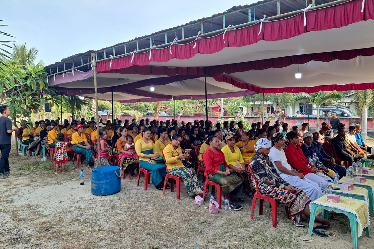 Masyarakat Bali Tegal Besar Sambut Hangat Cabup Lanosin, Harapan Baru untuk Kesetaraan Umat Beragama