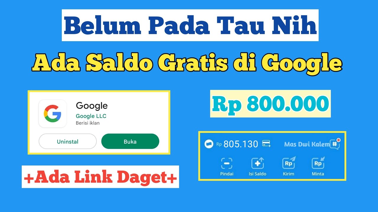 Tanpa Aplikasi Dibayar Saldo DANA Gratis, Sekali Login Melalui Website Ini Dapat Cuan Rp800.000, Yuk Dicoba!