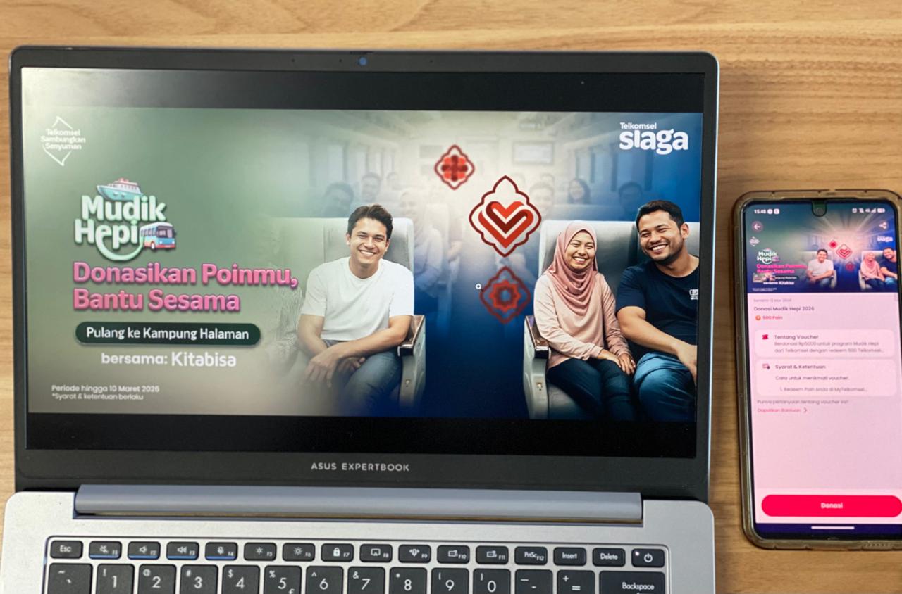 Berbagi Di Momen Ramadhan, Wujudkan Mudik Hepi 2026 Lewat Telkomsel Poin