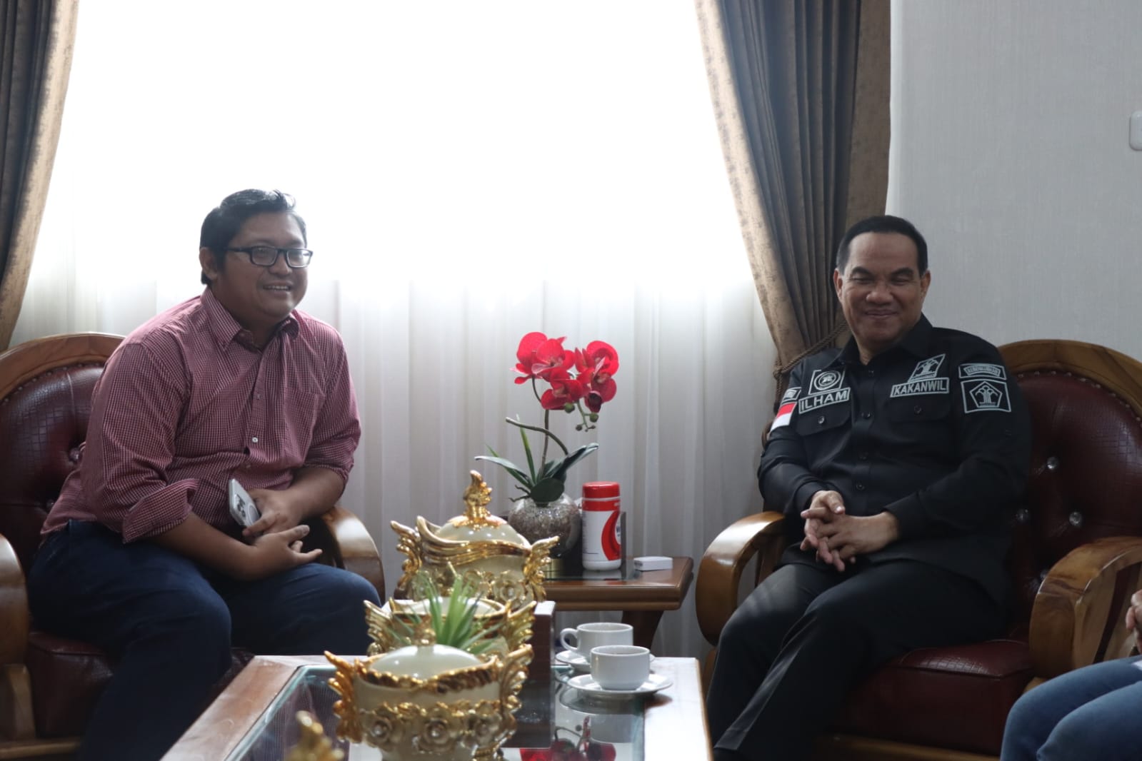 Tingkatkan Layanan Perbankan, Kemenkumham Sumsel Terima Kunjungan Pimpinan BRI Palembang Sriwijaya