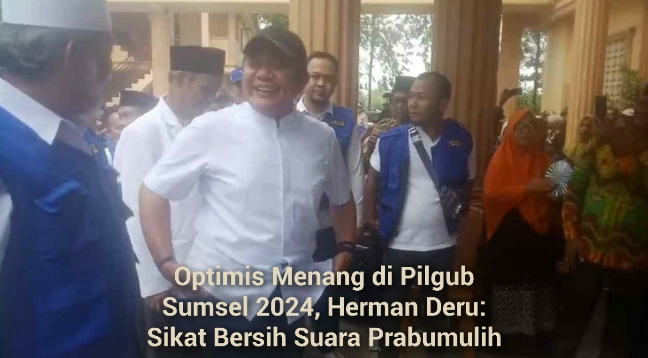 HDCU Optimis Menang Besar di Prabumulih, Herman Deru: Sapu Bersih