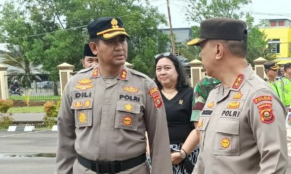 Polres OKI Terjunkan Ratusan Personel Pengamanan Libur Nataru