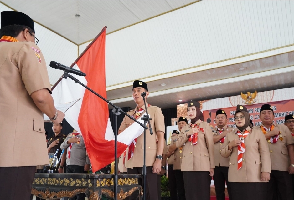 Pimpin Mabicab OKI, Muchendi Tekankan Peran Pramuka dalam Mitigasi Bencana