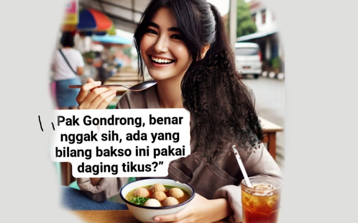 ALAMAK, Pak Gondrong Dituding Jual Bakso Tikus Setelah Terlihat Bawa Karung Besar Bergerak-gerak, Oh Ternyata 