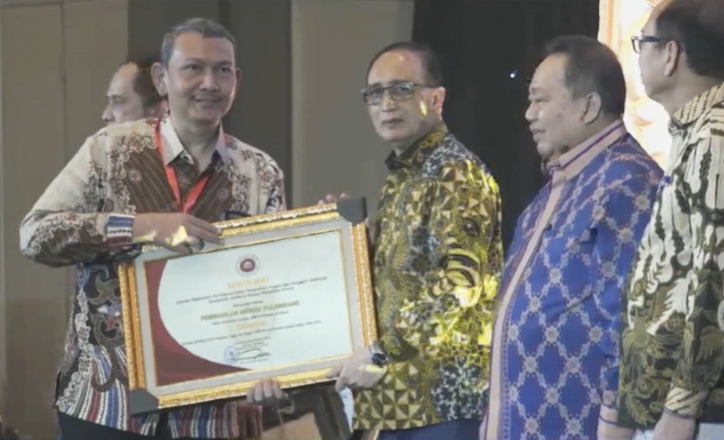 PN Palembang Kelas IA Khusus Sukses Borong Tiga Penghargaan dari Mahkamah Agung RI