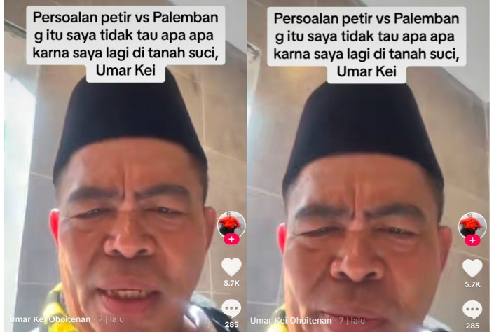 Umar Kei sedang Umroh, Sebut Tak Ada Komunikasi dengan Siapapun Terkait Bentrok Ambon vs Palembang