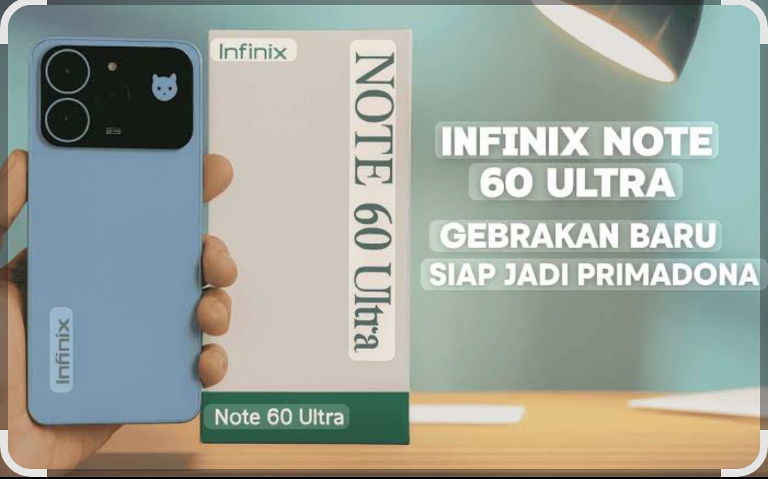 Dibekali NFC dan Speaker Stereo, Infinix Note 60 Ultra Tawarkan Konektivitas Lengkap