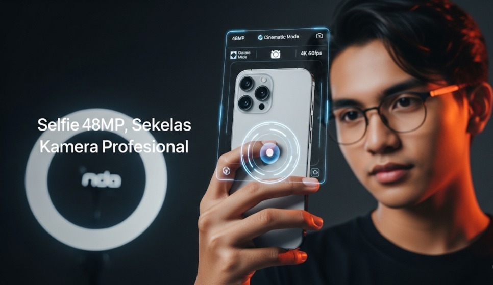 iPhone 17 Pro Punya Kamera 48MP di Depan! Hasil Foto Selfie Memukau setara DSLR