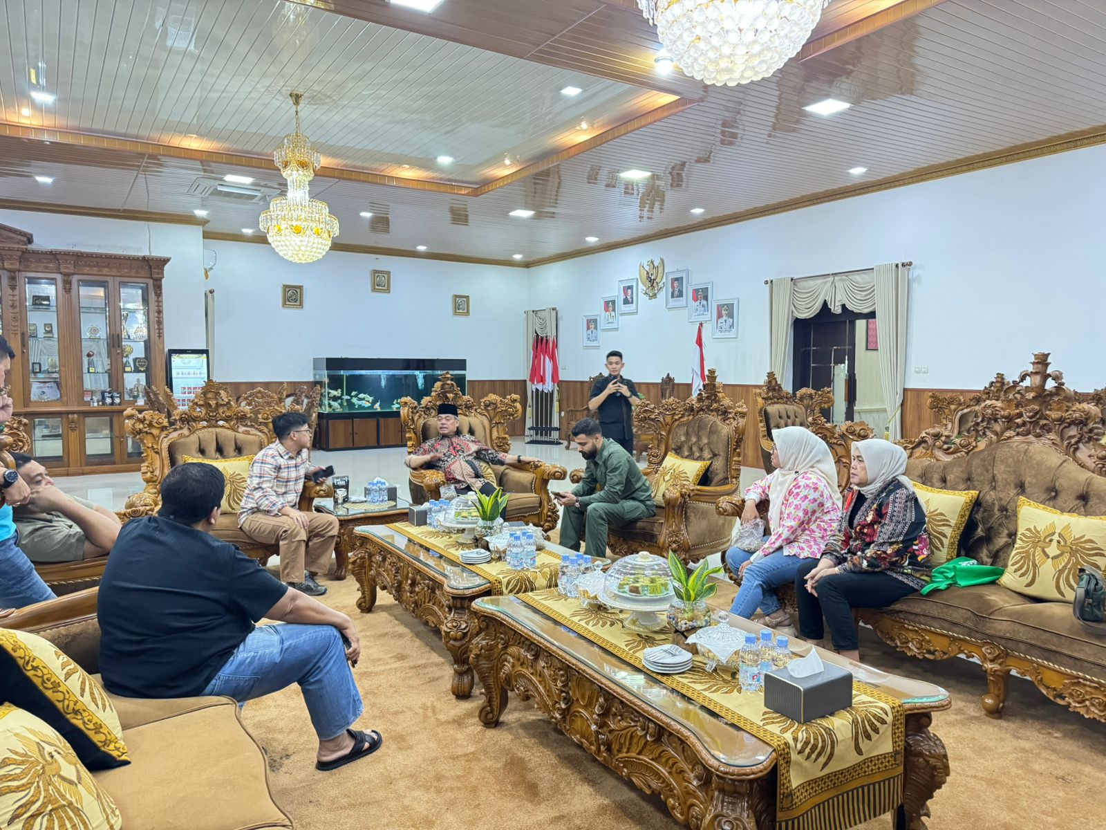 Buyer Asal Dubai Tinjau Kualitas Kopi di Lahat, Diterima Langsung oleh Bupati