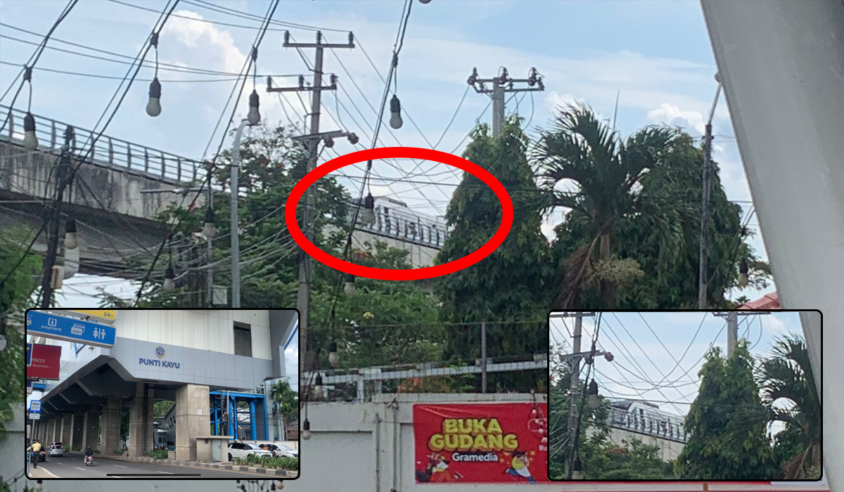Puluhan Penumpang LRT Mogok Dievakuasi di Stasiun Punti Kayu, Warganet: Tenggorokan Kering Plus Kaki Pegel 