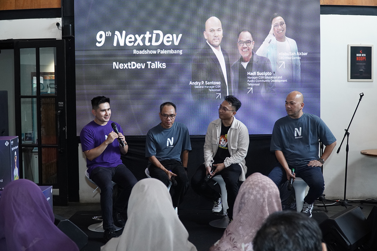 NextDev Local Hero Roadshow di Kota Palembang, Telkomsel Ciptakan Dampak Sosial Berkelanjutan