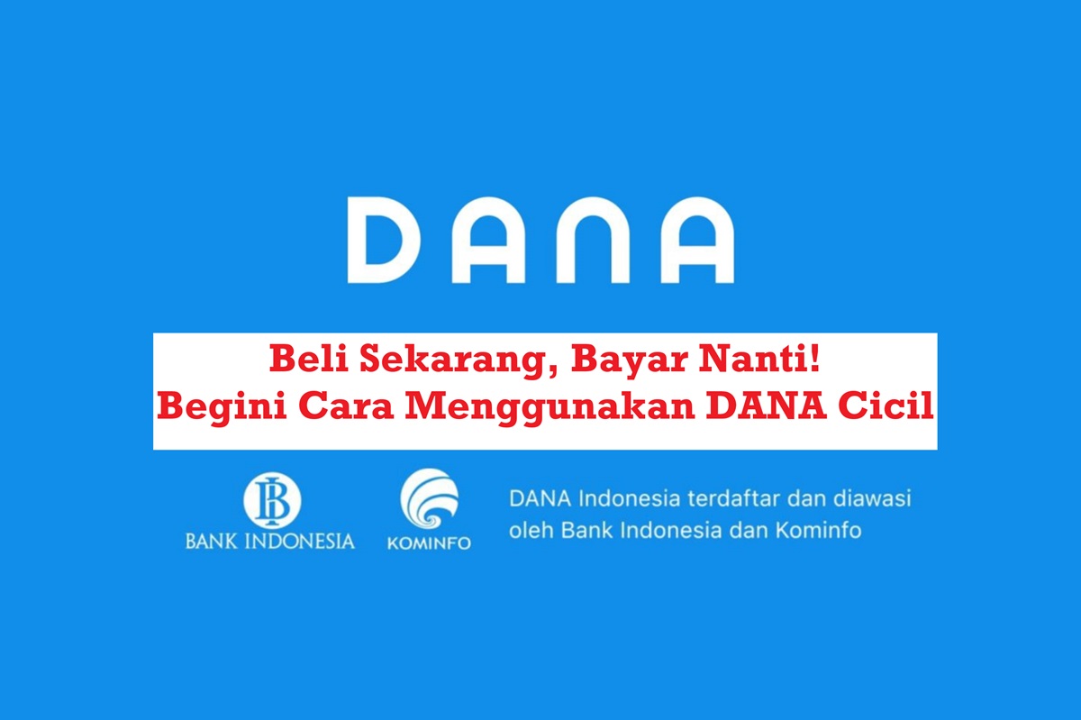 Cara Menggunakan Fitur DANA Cicil, Beli Sekarang Bayarnya Nyicil!