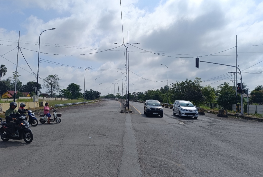 Arus Mudik Melintas Kabupaten OKI Mulai Melandai, Pengendara Dihimbau Selalu Berhati-hati