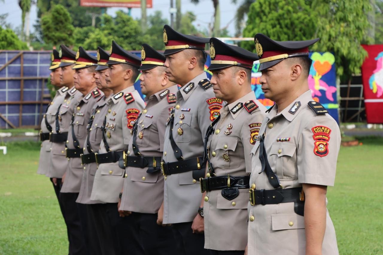 Deretan PJU Polres Ogan Ilir yang Dimutasi, Ada Kasat Narkoba dan Kapolsek, Ini Nama-Namanya!