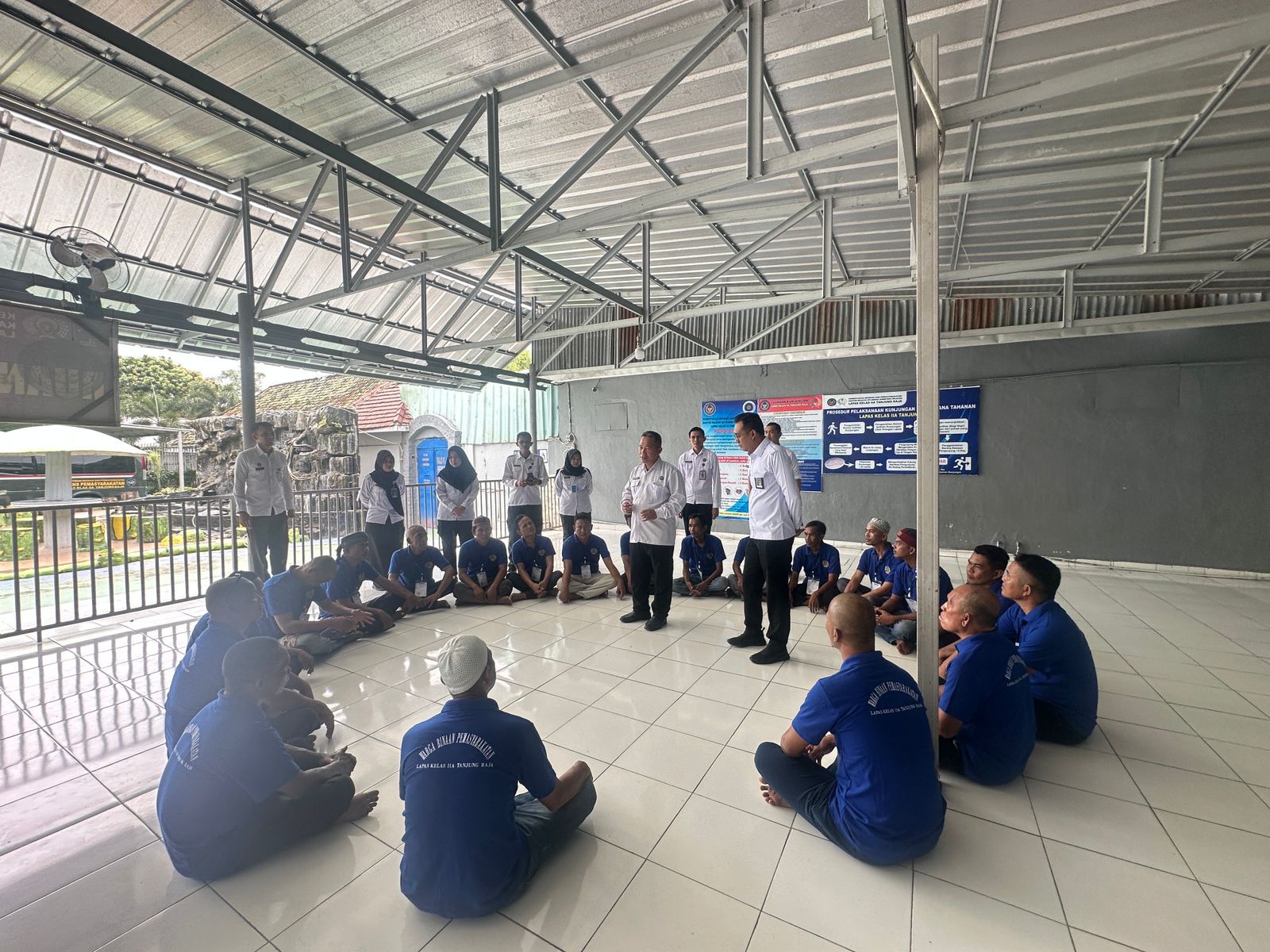 Lapas Tanjung Raja Gandeng BNNK Ogan Ilir, Cegah Peredaran Narkoba Lewat Penyuluhan dan Tes Urine