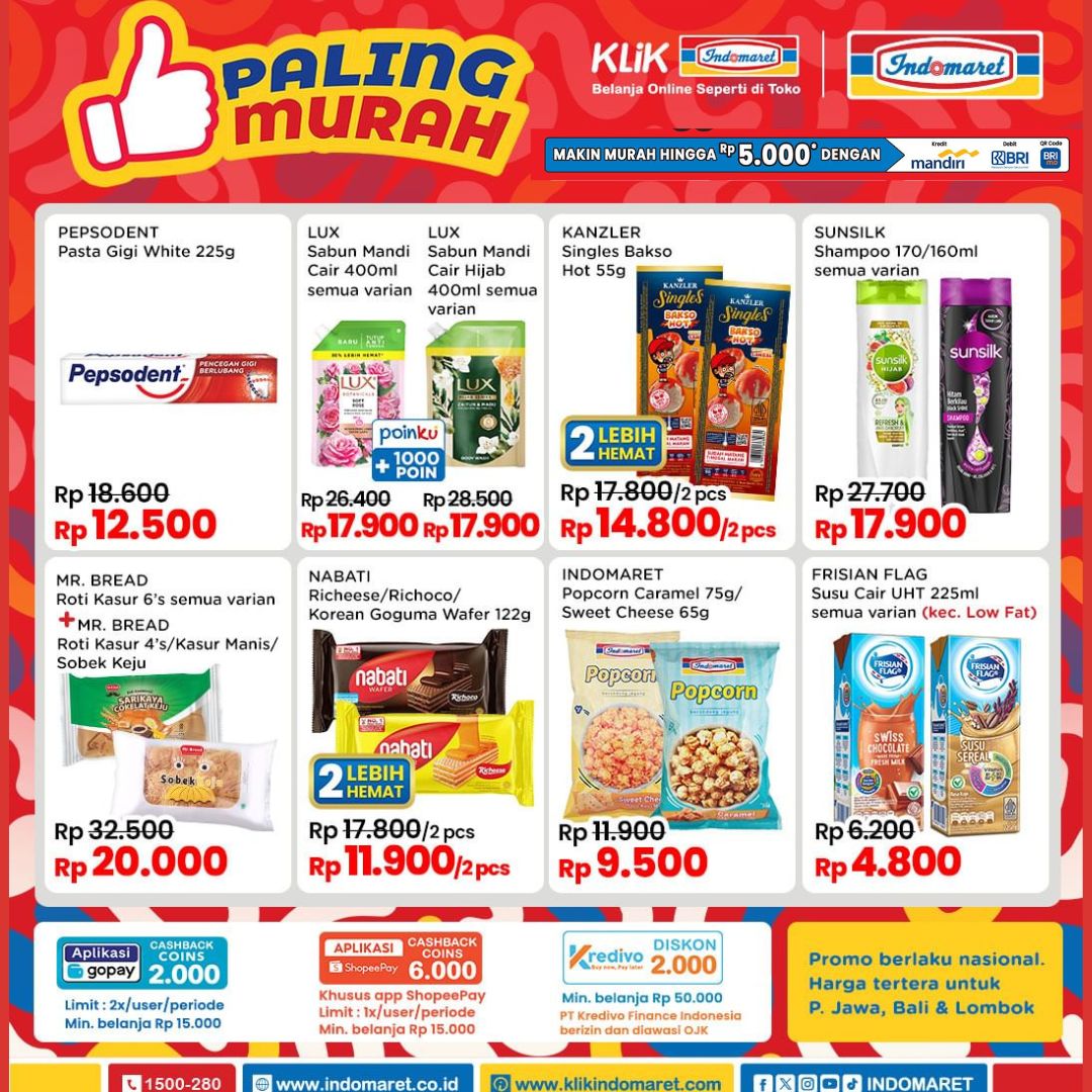 Katalog Promo JSM Indomaret 25-27 Oktober: Diskon Menarik Nabati, Beli 2 Lebih Hemat, Spesial Gagian!