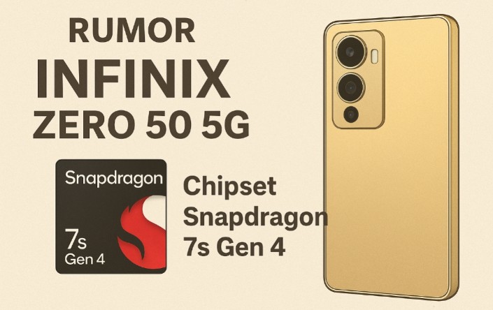 Infinix Zero 50 5G Dirumorkan Bakal Snapdragon 7S Gen 4, Siap Tantang Dominasi Mid-Range Global?