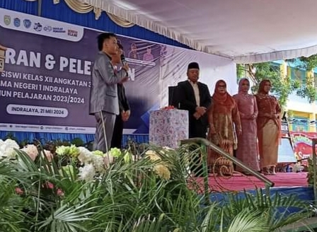 Tasyakuran dan Pelepasan Siswa Siswi Kelas 12 SMAN 1 Indralaya Ogan Ilir, Berlangsung Sederhana Nan Khidmat