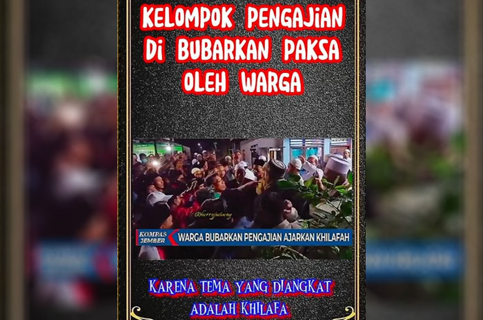 Heboh! Warga Bubarkan Paksa Pengajian, Dianggap 16 Tahun Ajarkan Khilafah Di Pasuruan Jawa Timur