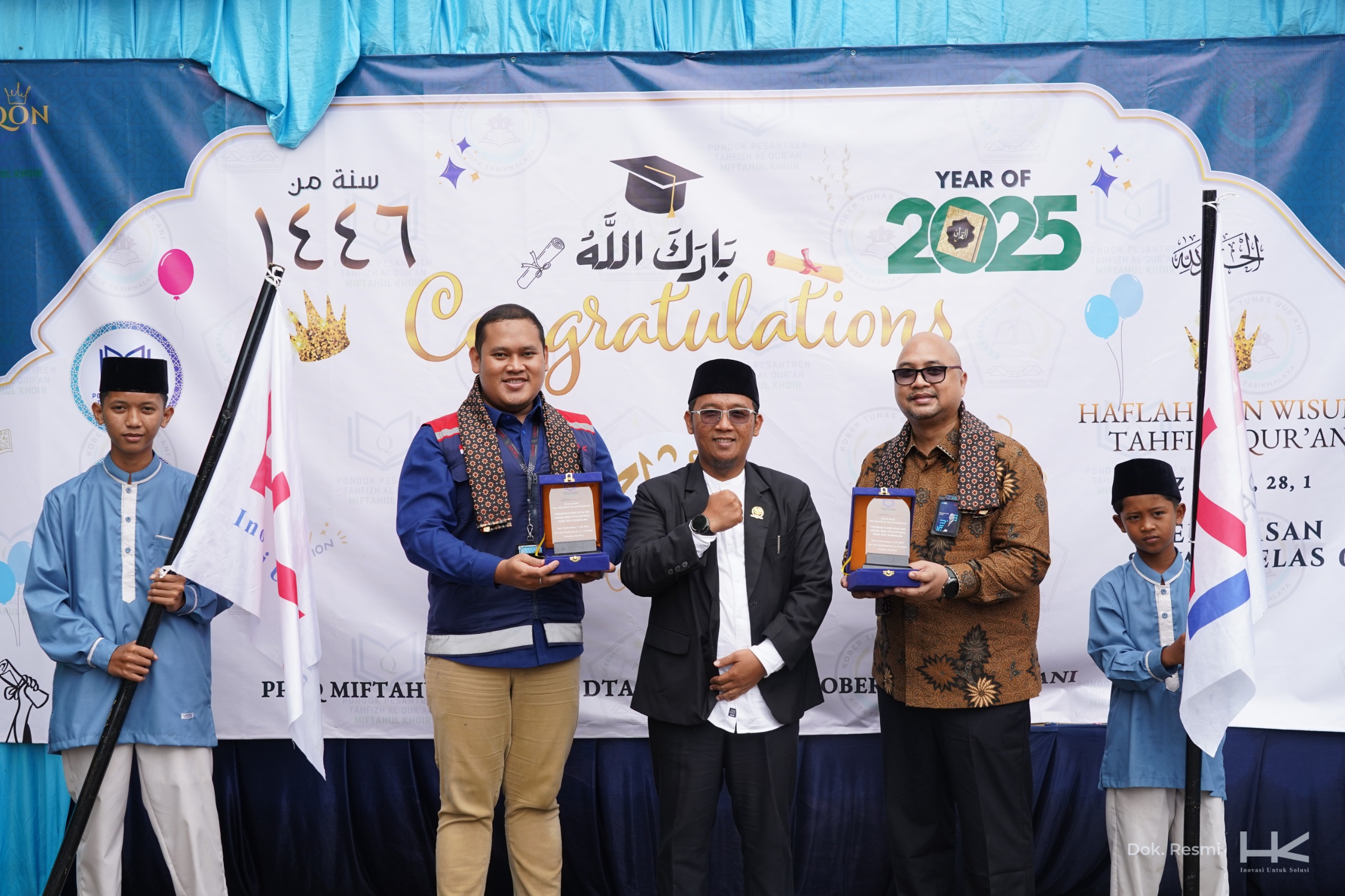Bantuan Hutama Karya Group, Dongkrak Kualitas Pendidikan Santri di Tasikmalaya