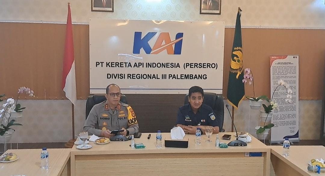 Kapolda Sumsel Minta Kurangi Perjalanan Babaranjang di Kabupaten Muara Enim, Begini Tanggapan PT KAI 