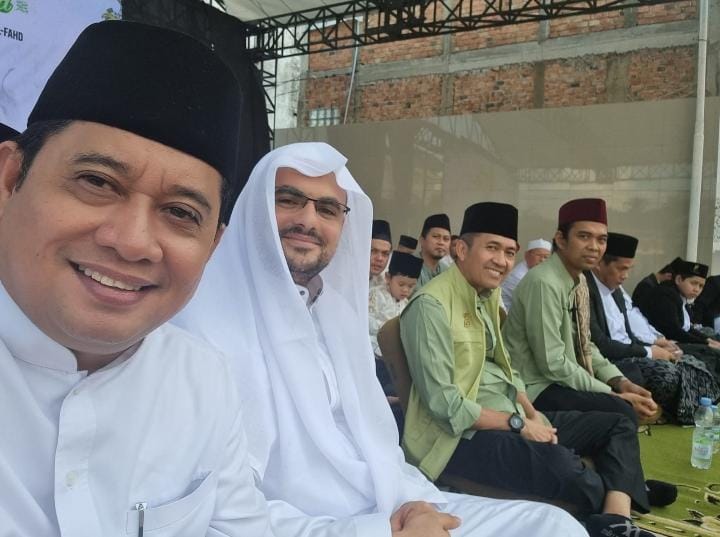 Calon Bupati Banyuasin H Askolani Dapatkan Doa dari Ustadz Abdul Somad