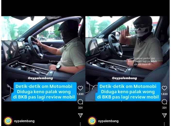 Kota Palembang Kembali Tercoreng, Influencer Otomotif Om Motomobi Kena Palak Preman di BKB
