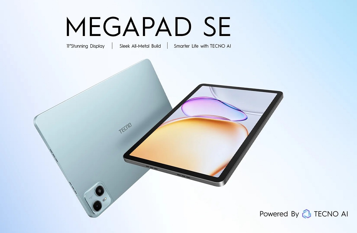 Tecno Megapad SE Terintegrasi Kecerdasan Buatan (AI), Mendukung Produktivitas Harian Pengguna