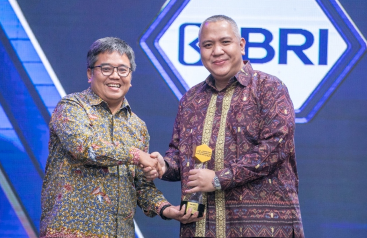 Konsisten, BRI Raih Penghargaan Anugerah Penggerak Sektor Keuangan atas Inisiatif Holding Ultra Mikro 